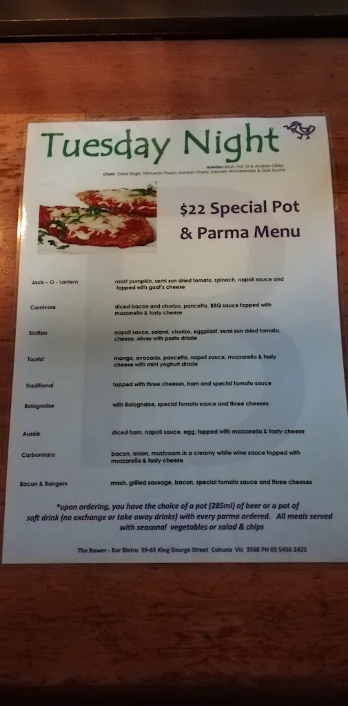 Menu_The Bower Tavern_Barham_image_old_3