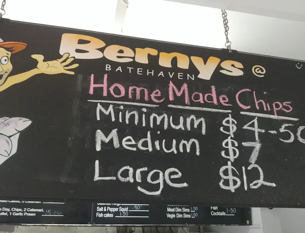 Menu_Bernys at Batehaven_Batehaven_image_old_3