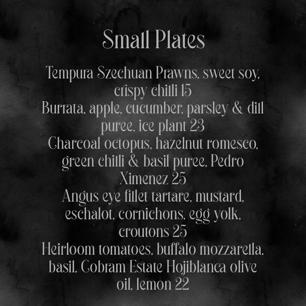 Menu_Bootleg Dining_Bathurst city centre_image_old_3