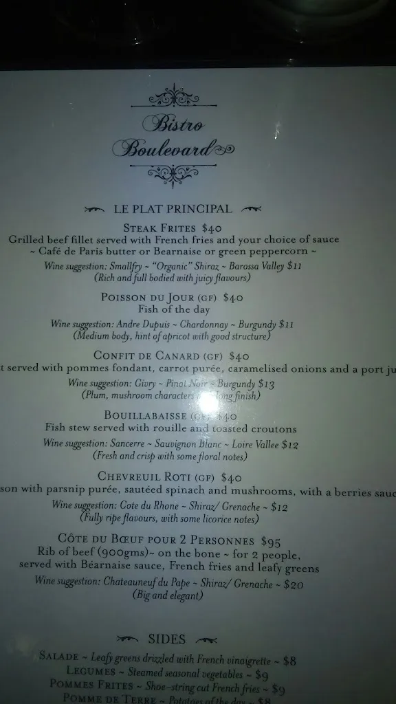 Menu_Bistro Boulevard_Bay View_image_old_2
