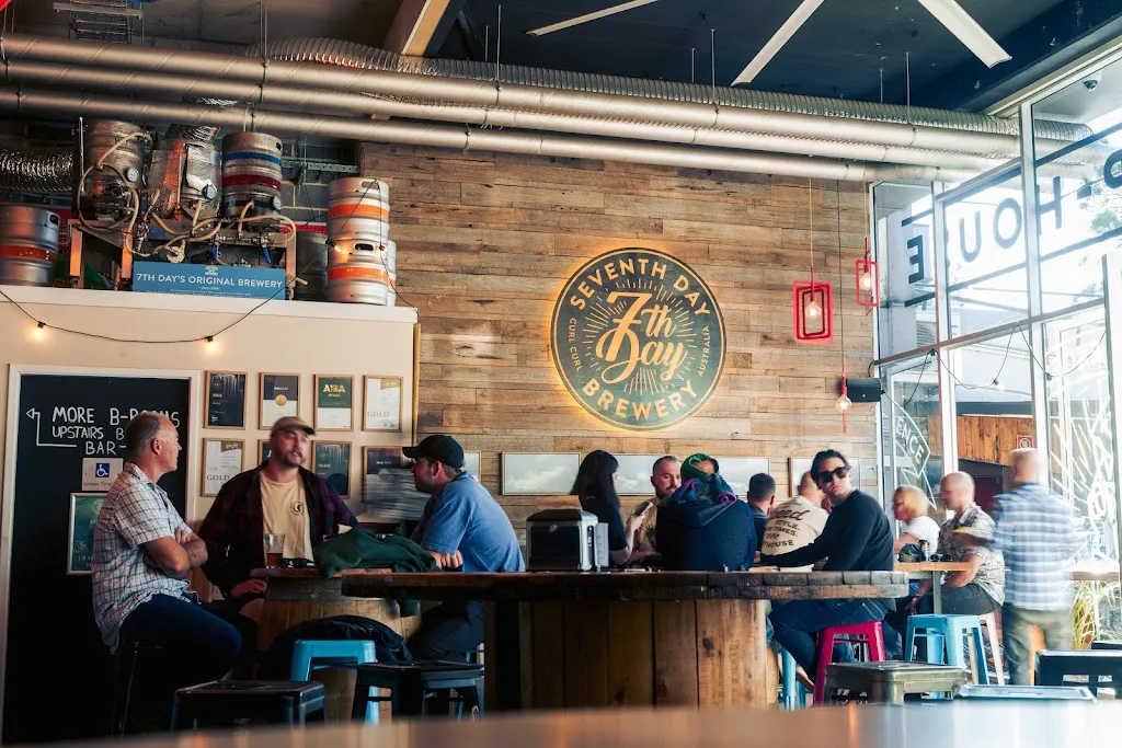 7th Day Brewery restaurant in Beacon Hill