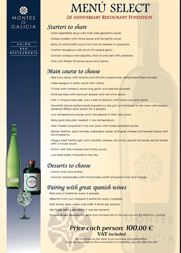 Los Montes de Galicia restaurant in Batlow