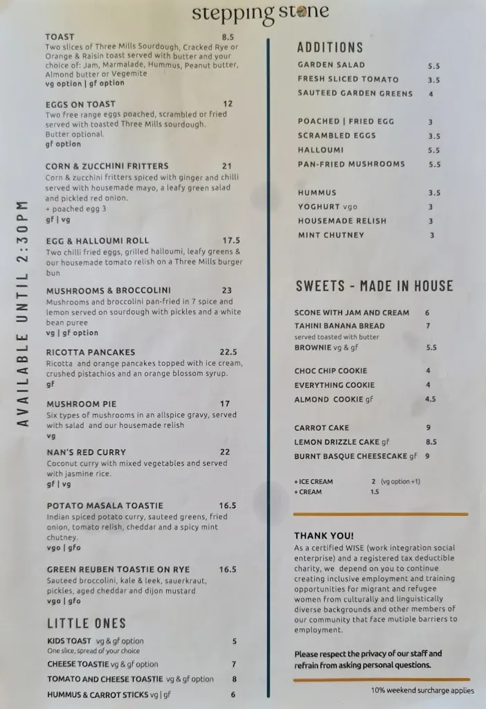 Menu_Cafe Stepping Stone Strathnairn_Charnwood_image_old_2