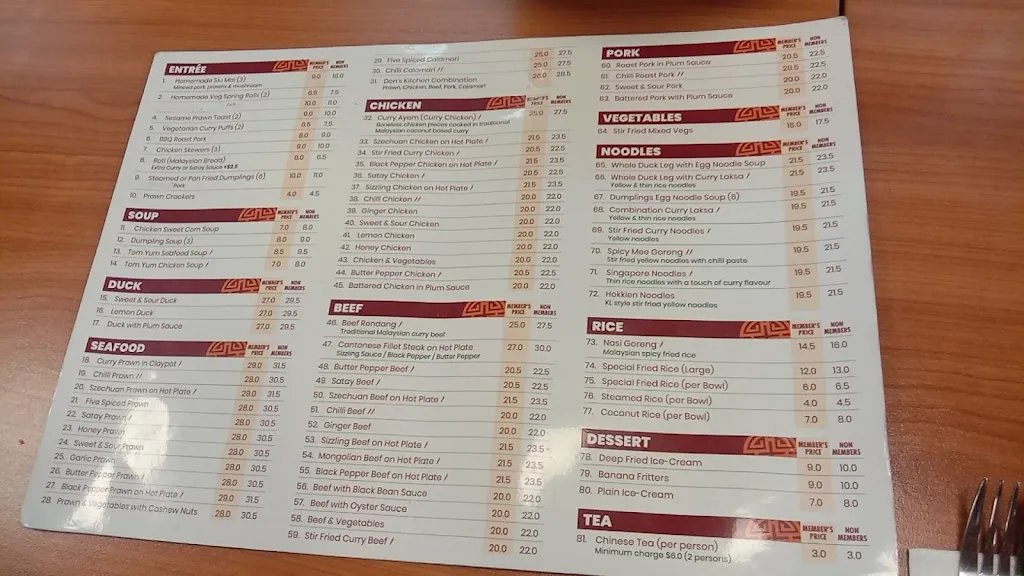 Menu_Don's kitchen_Berrigan_image_old_1