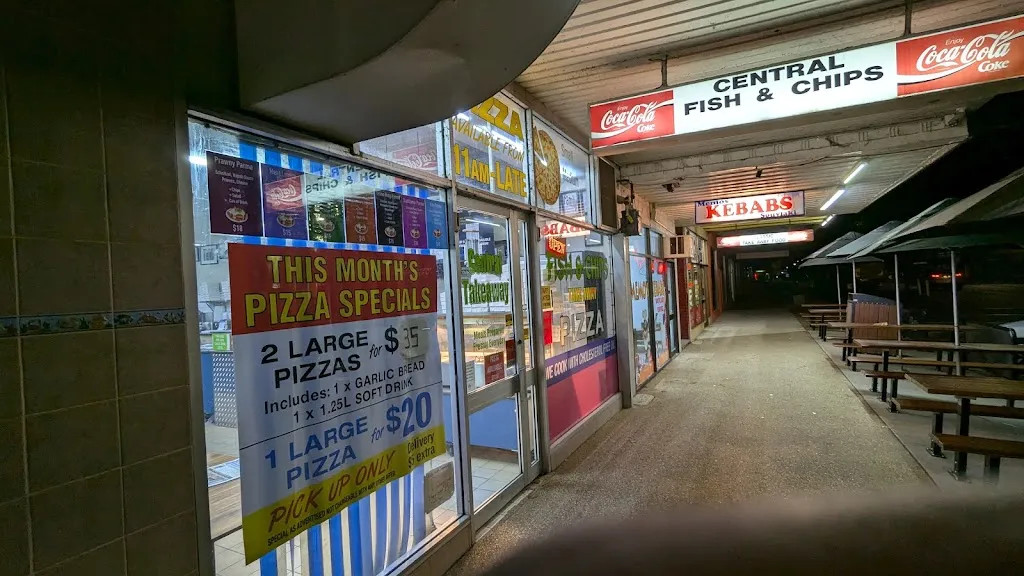 CENTRAL TAKEAWAY AND PIZZA restaurant in Berrigan