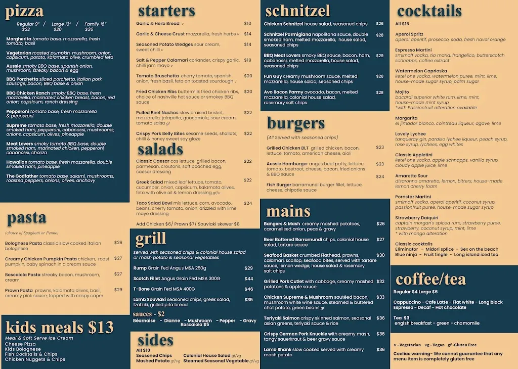 Menu_Colonial Hotel_Bidwill_image_old_1
