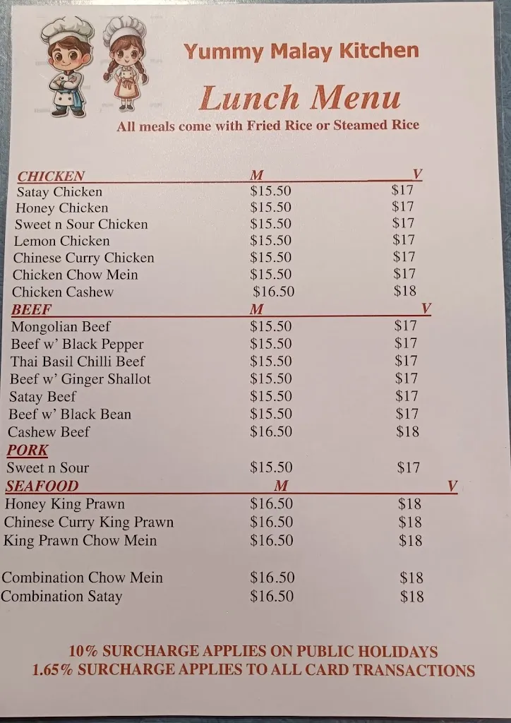 Menu_Yummy Malay kitchen_Bingara_image_old_3
