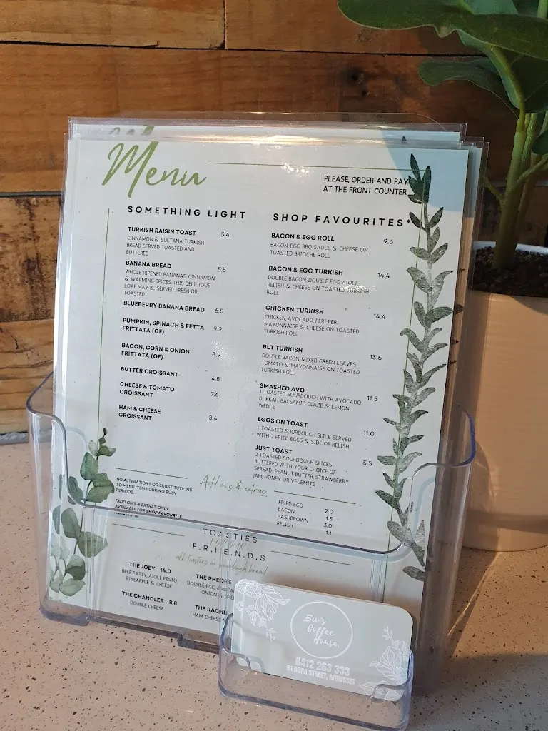 Menu_Biv's Coffeehouse._Blacksmiths_image_old_1