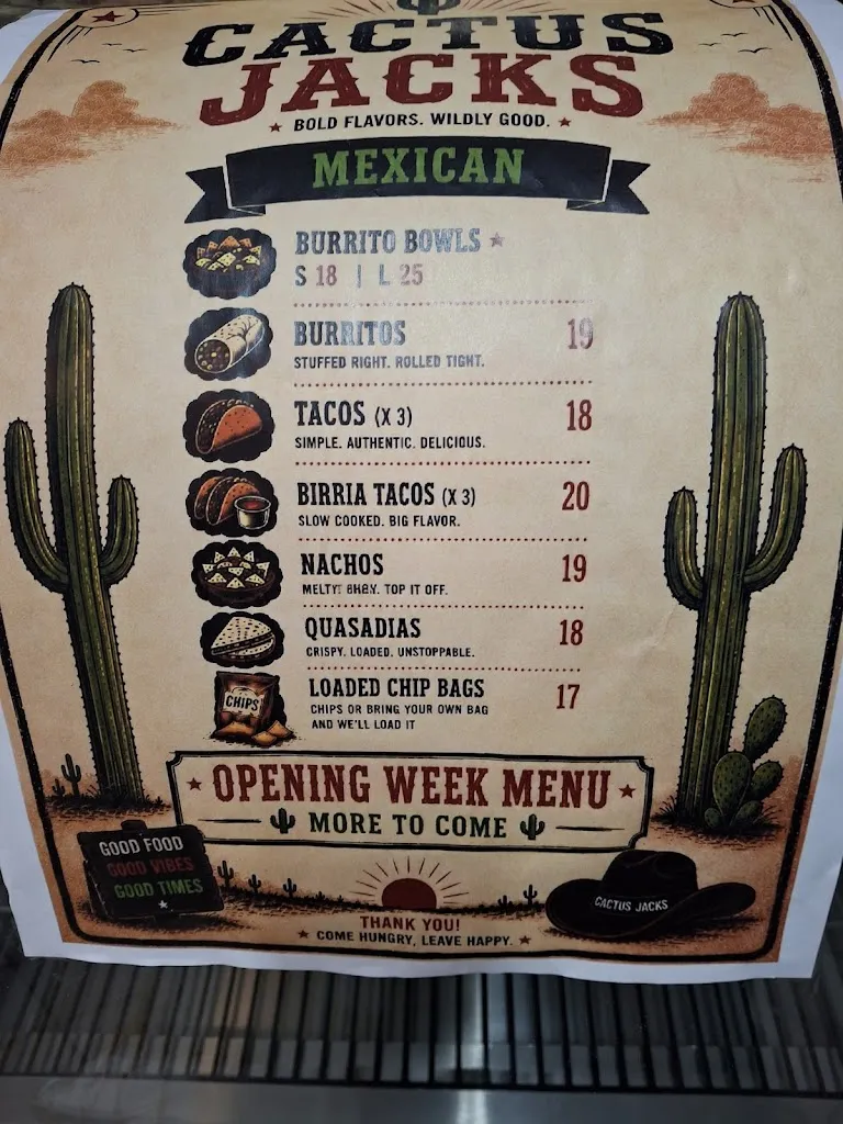 Menu_Cactus Jack's_Blayney_image_old_3