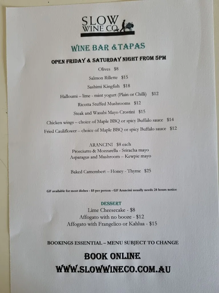 Menu_Slow Wine Co_Blayney_image_old_1