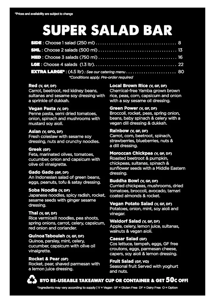 Menu_The Happy Frog_Boambee_image_old_1