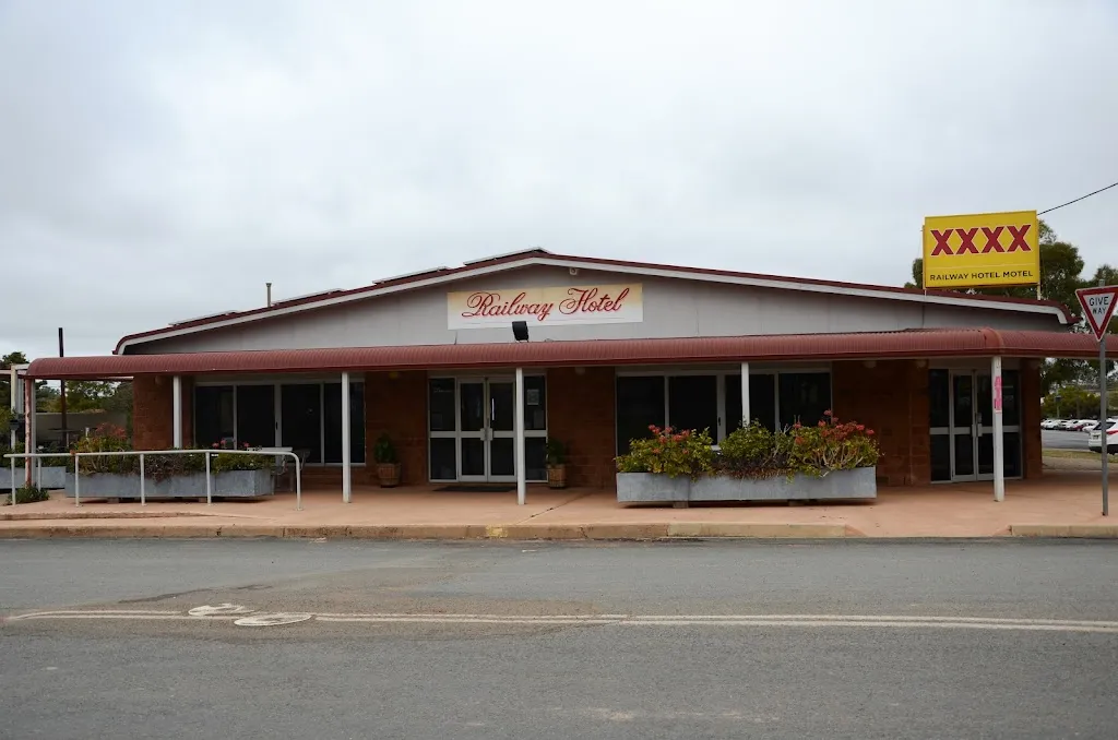 Railway Hotel restaurant in Bogan