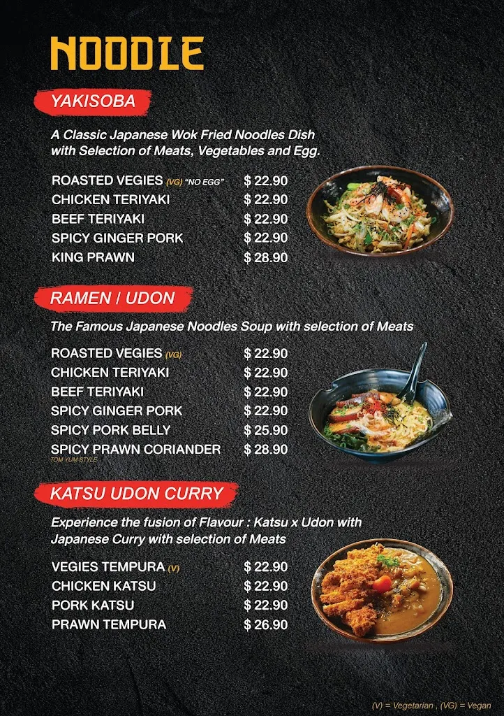 Menu_BELEAF TABLE Japanese Restaurant_Bomaderry_image_old_1