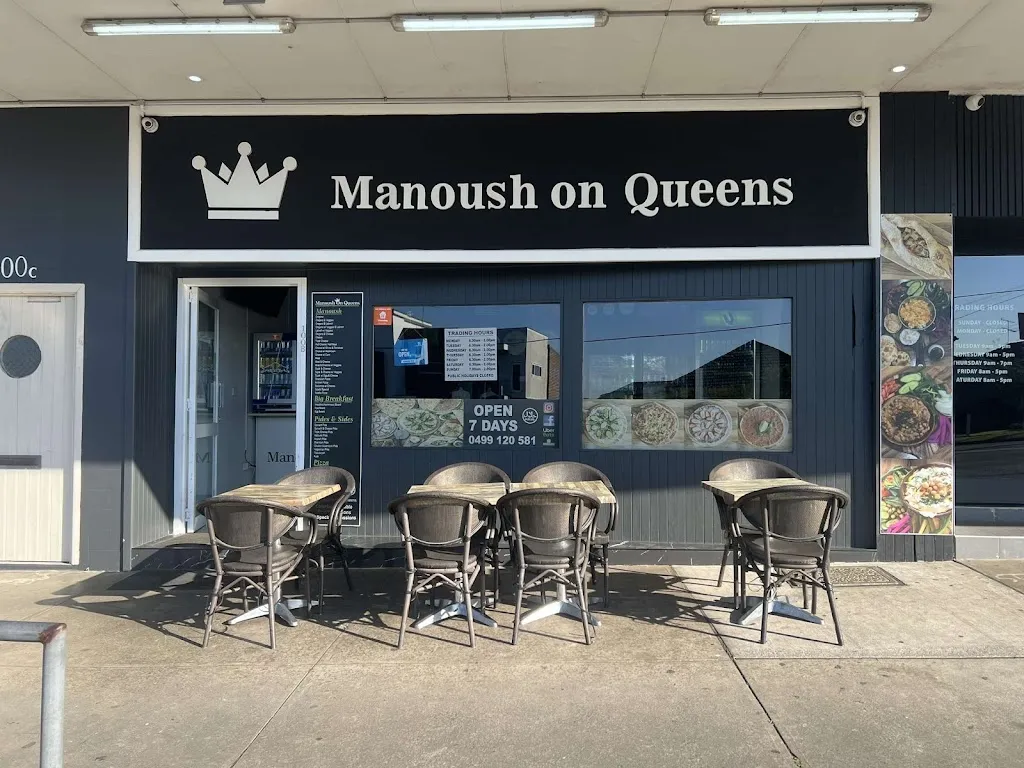 Manoush on Queens restaurant in Chifley