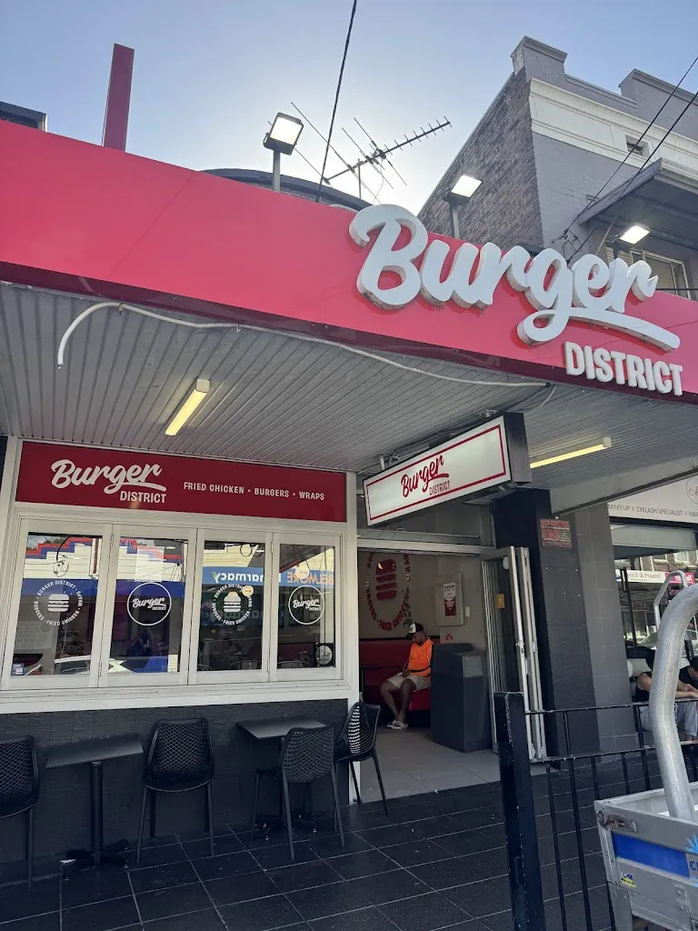 Burger District restaurant in Botany