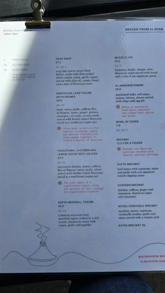 Menu_Al Maghrib_Bourkelands_image_old_3