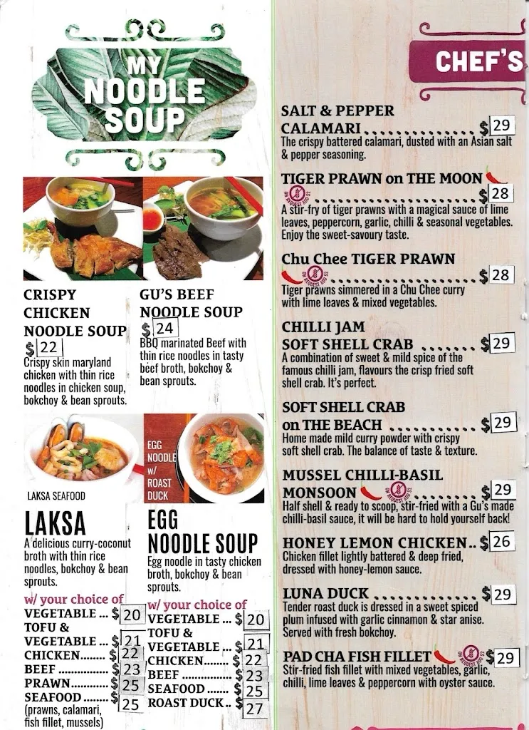 Menu_Gu Thai Cuisine at Chipping Norton_Chifley_image_old_1