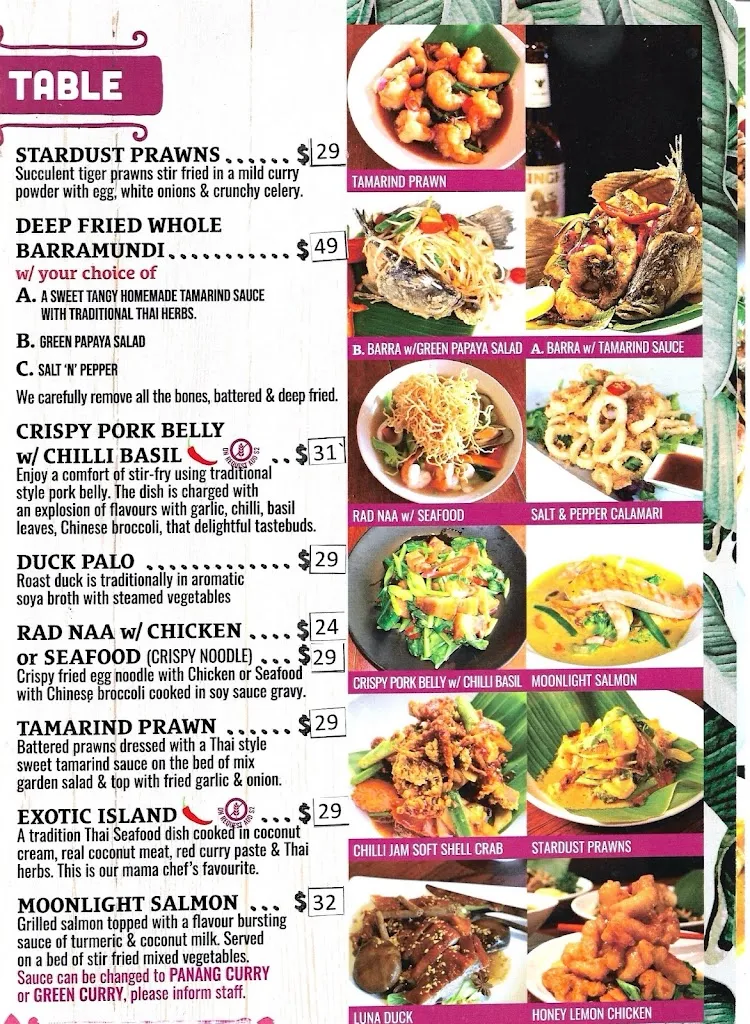 Menu_Gu Thai Cuisine at Chipping Norton_Chifley_image_old_3