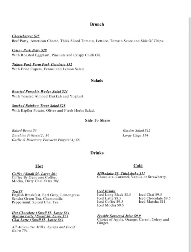 Menu_Berrima General Store & Café_Bowral_image_old_2
