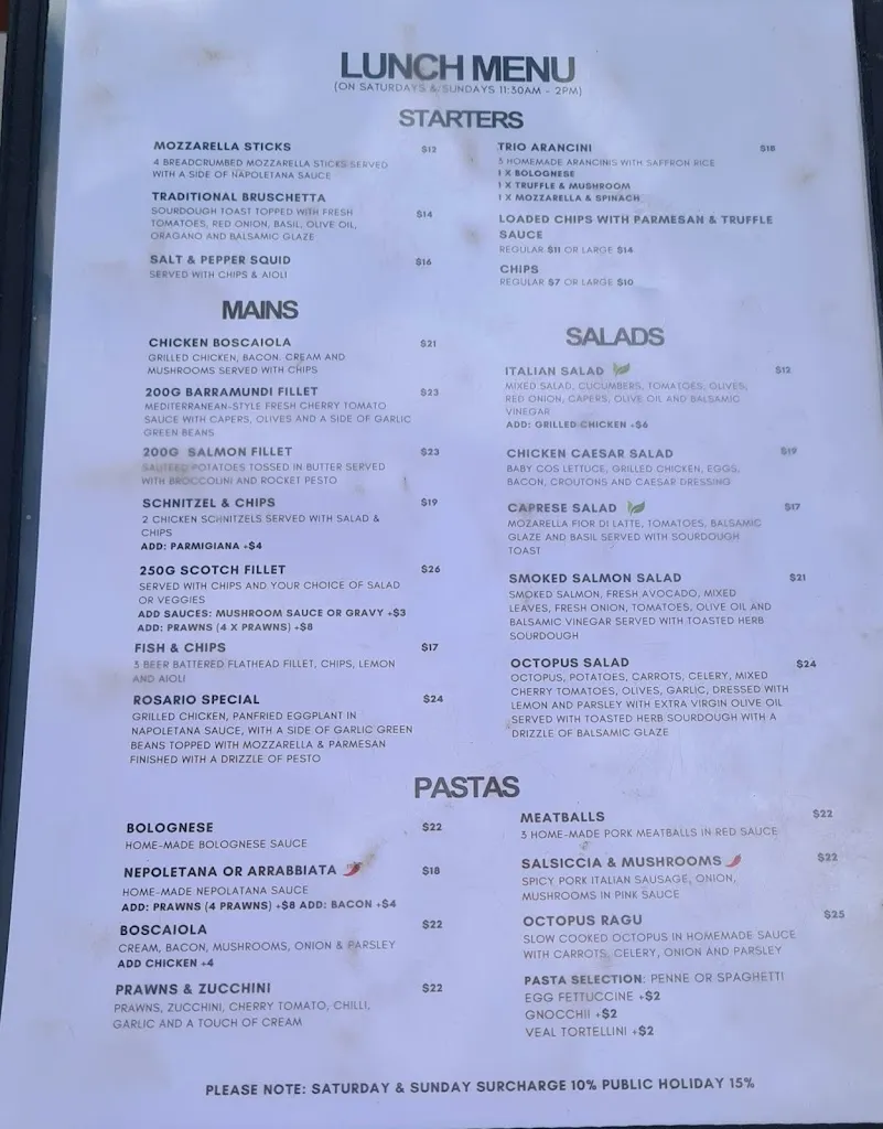 Dolce e Salato Italian Cafe & Restaurant restaurant in Bradbury