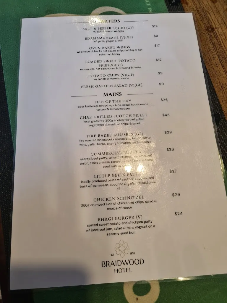 Menu_Braidwood Hotel_Braidwood_image_old_1