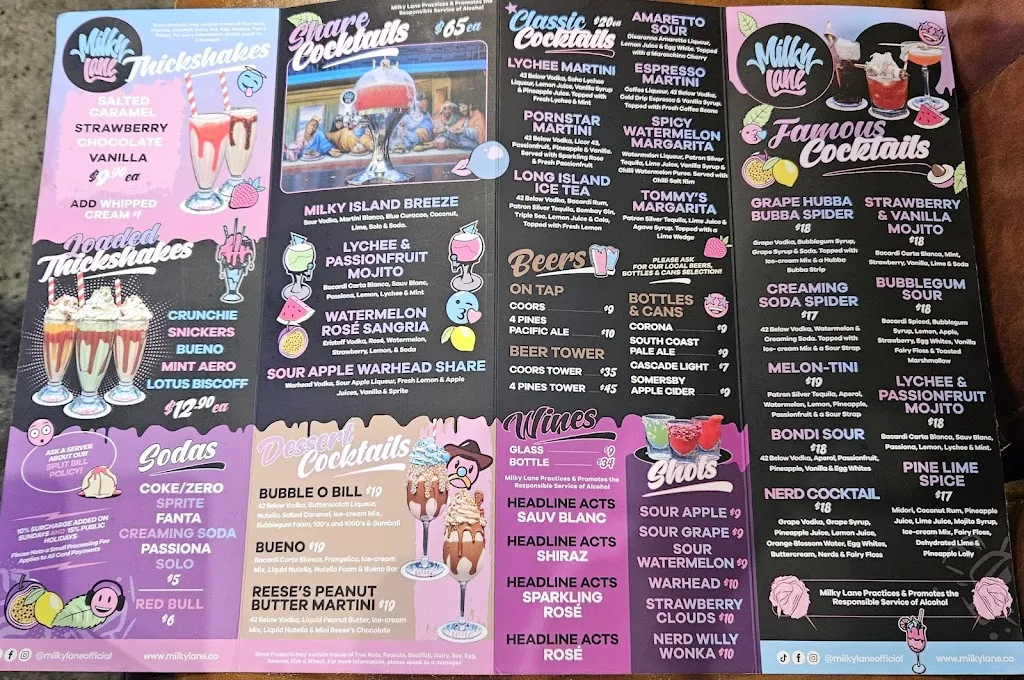 Menu_Milky Lane Curtin Exchange_Curtin_image_old_3