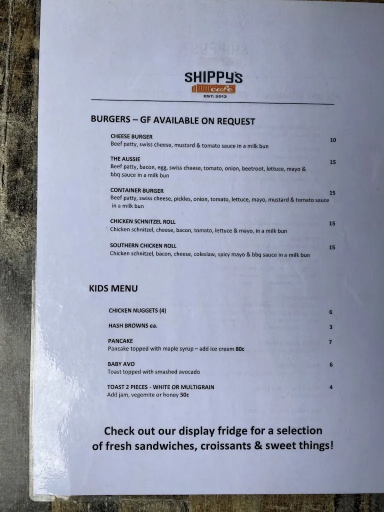Menu_Shippys Cafe_Buronga_image_old_3