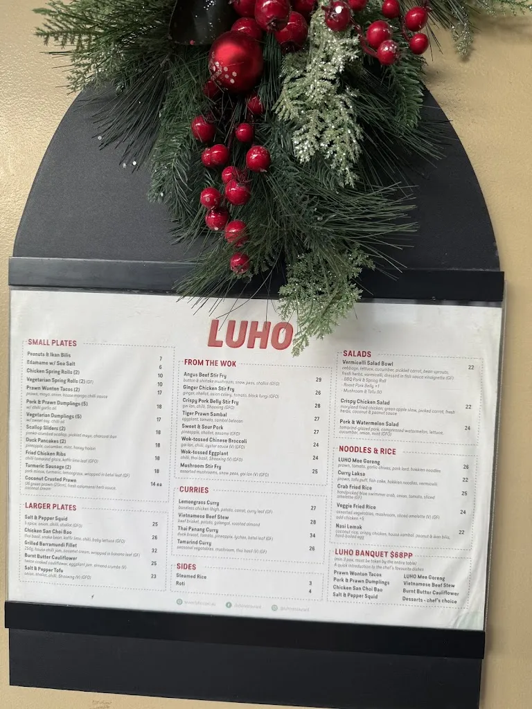 Luho Restaurant_Cammeray_menu_bild_2