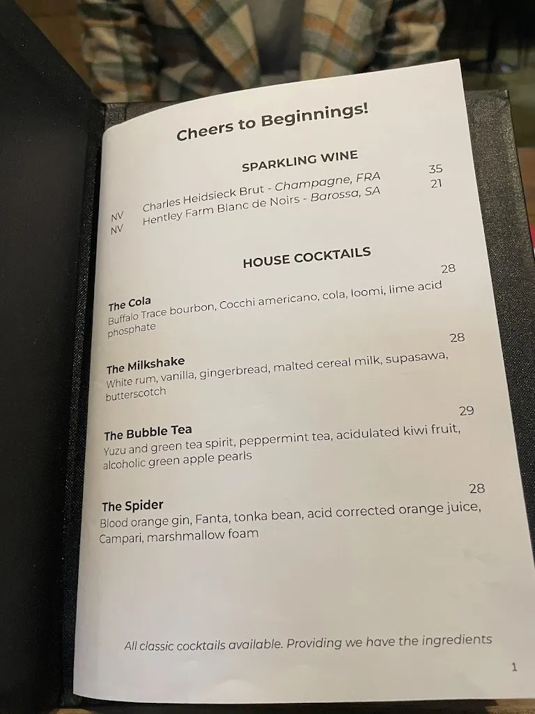 NEL Restaurant_Camperdown_menu_bild_1