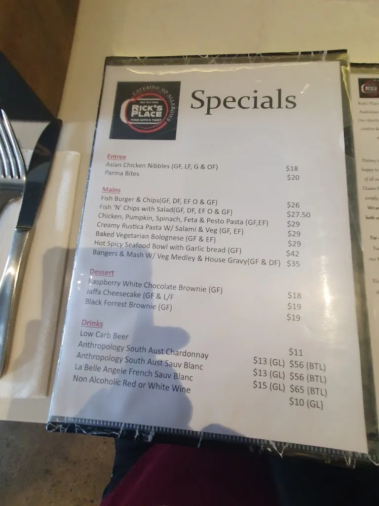 Menu_Rick’s Place_Carlton_image_old_2