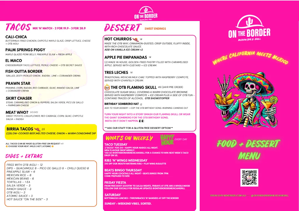 Menu_On the Border_Carramar_image_old_1