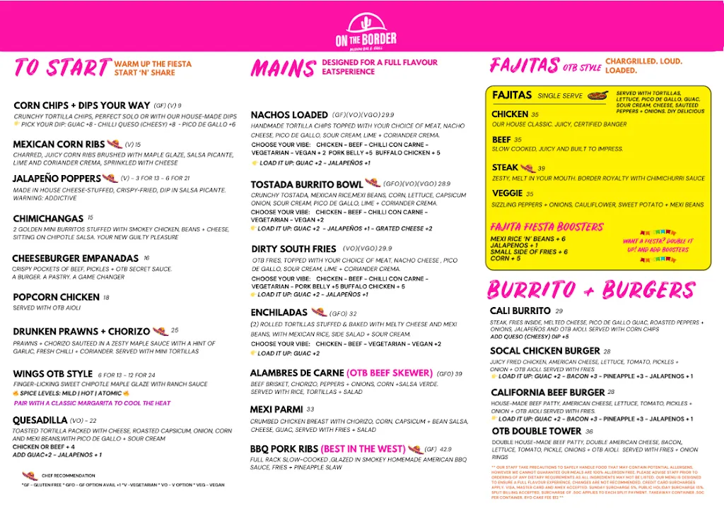 Menu_On the Border_Carramar_image_old_2