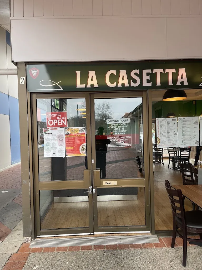 La Casetta Pizza And Pasta Bar restaurant in Dunlop