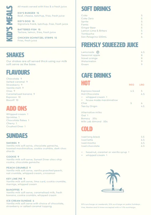 Menu_SUNSET DINER_Castlecrag_image_old_1