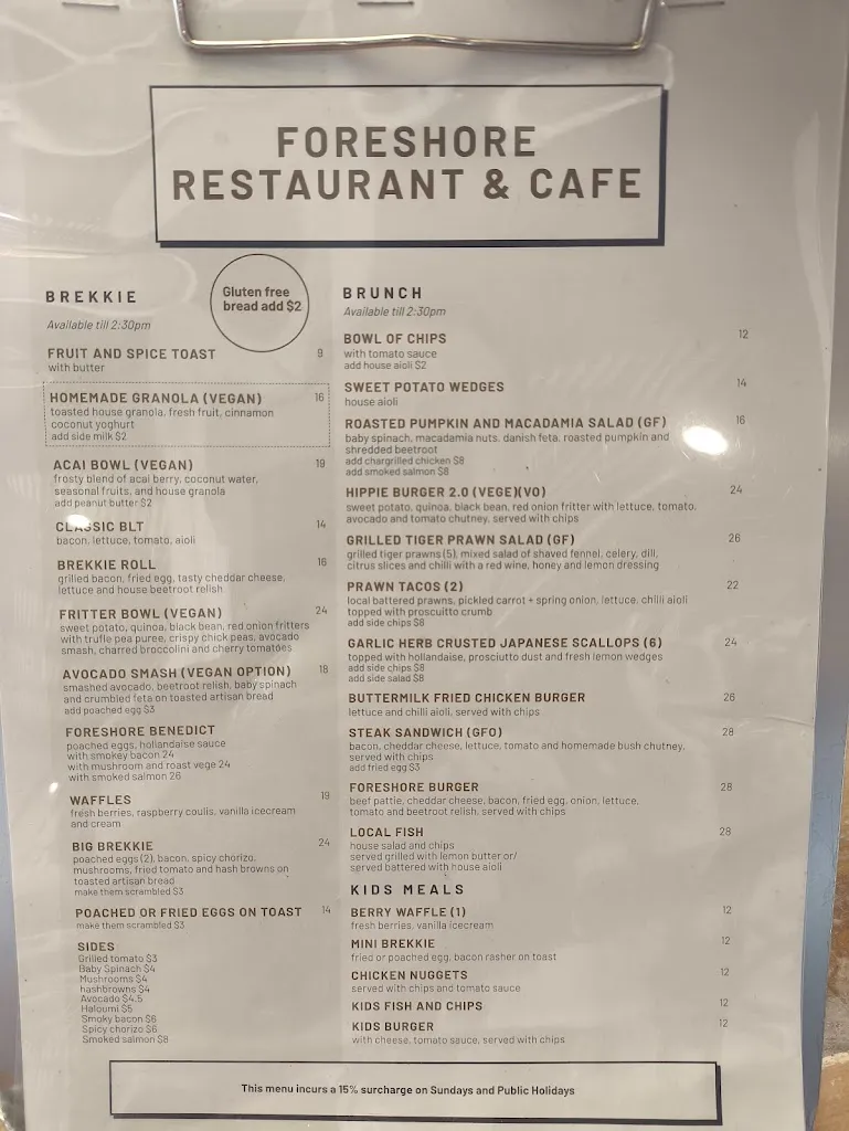 Menu_The Foreshore_Casuarina_image_old_3
