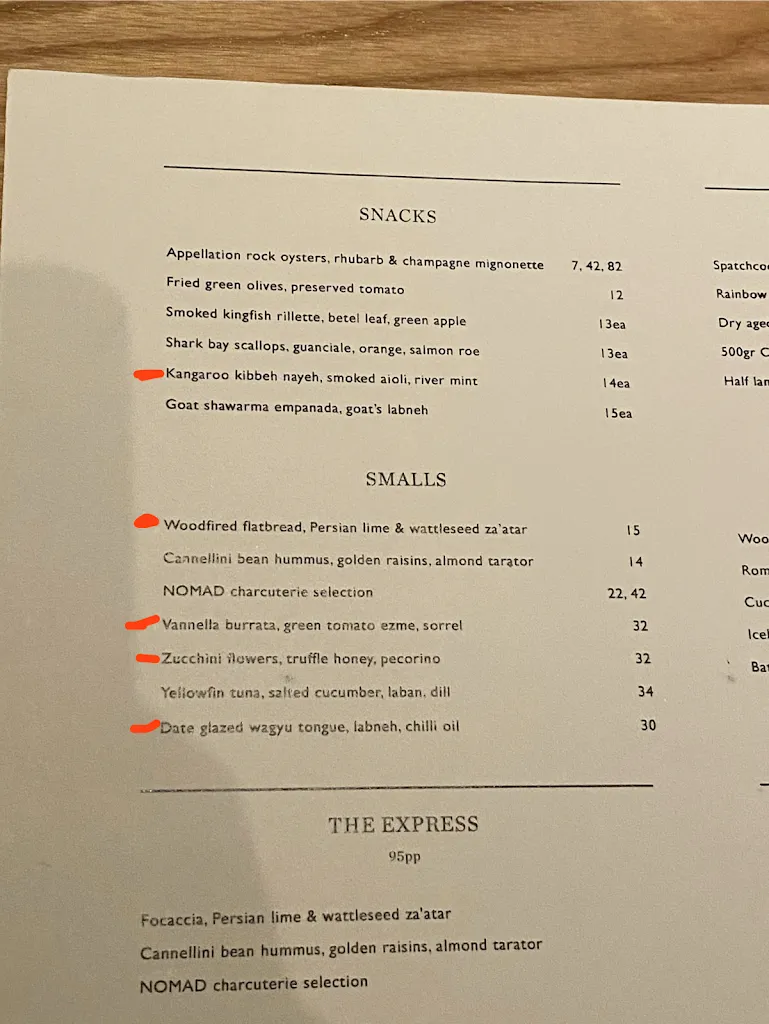 Menu_NOMAD Sydney_Chippendale_image_old_2
