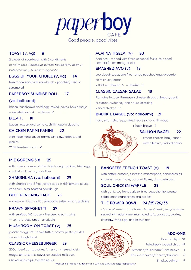 Menu_Paperboy Concord_Chiswick_image_old_1