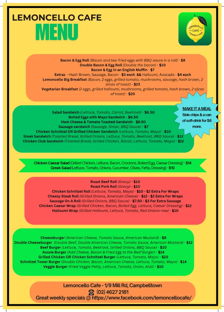 Menu_Lemoncello Cafe_Claymore_image_old_2