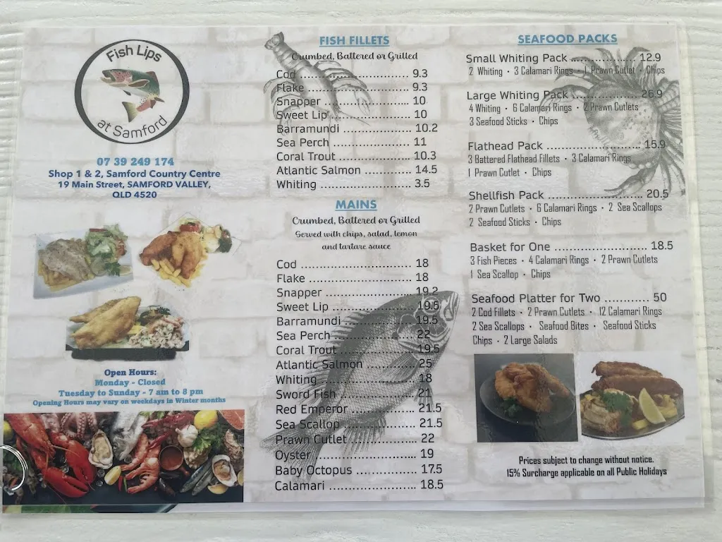 Menu_Fish Lips (Samford)_Clontarf_image_old_2
