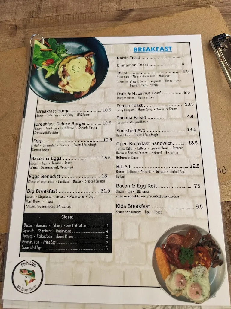 Menu_Fish Lips (Samford)_Clontarf_image_old_3