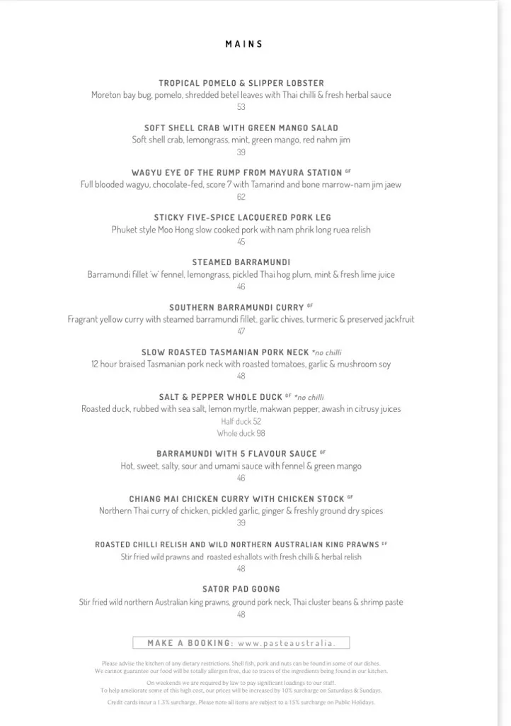 Menu_Paste Australia_Colo Vale_image_old_2