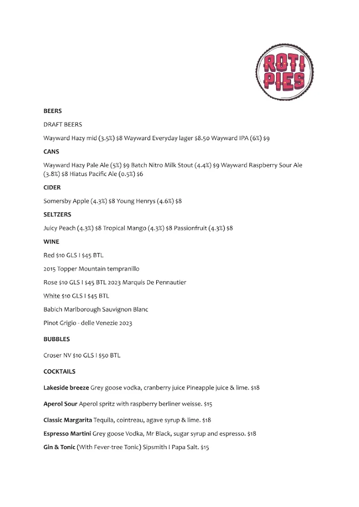 Menu_Roti Pies_Collaroy_image_old_2