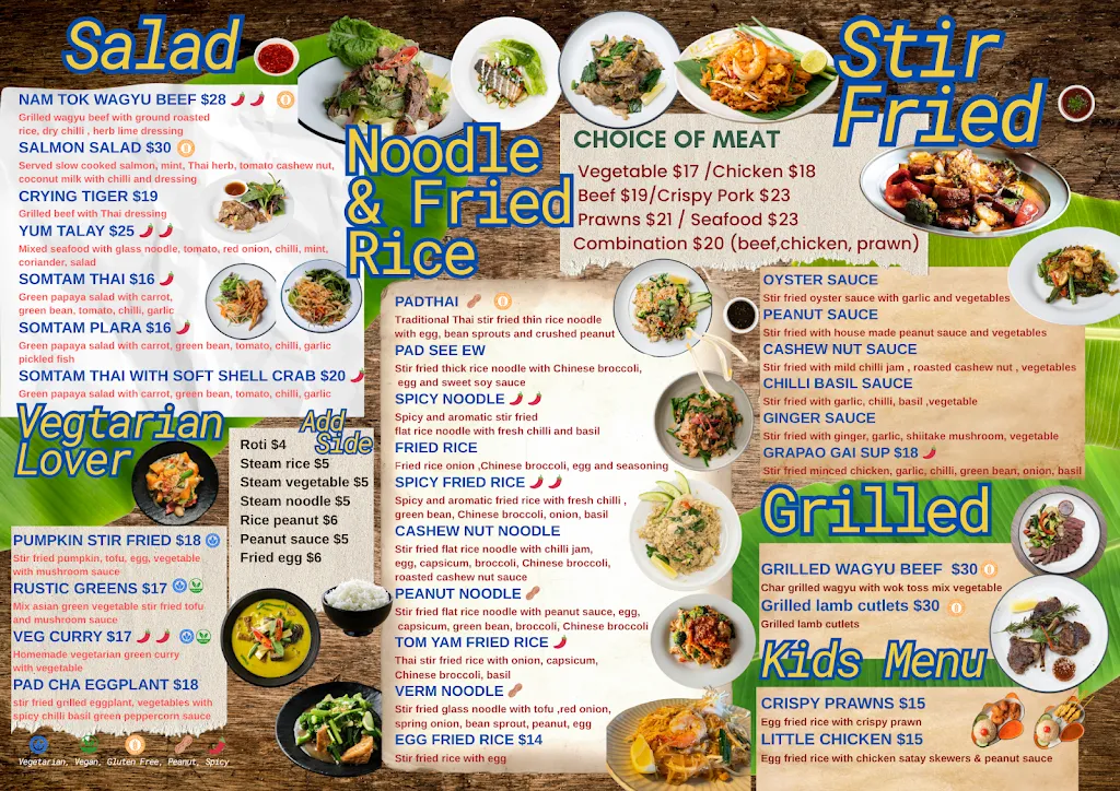 Rustic Thai Restaurant_Coniston_menu_bild_3