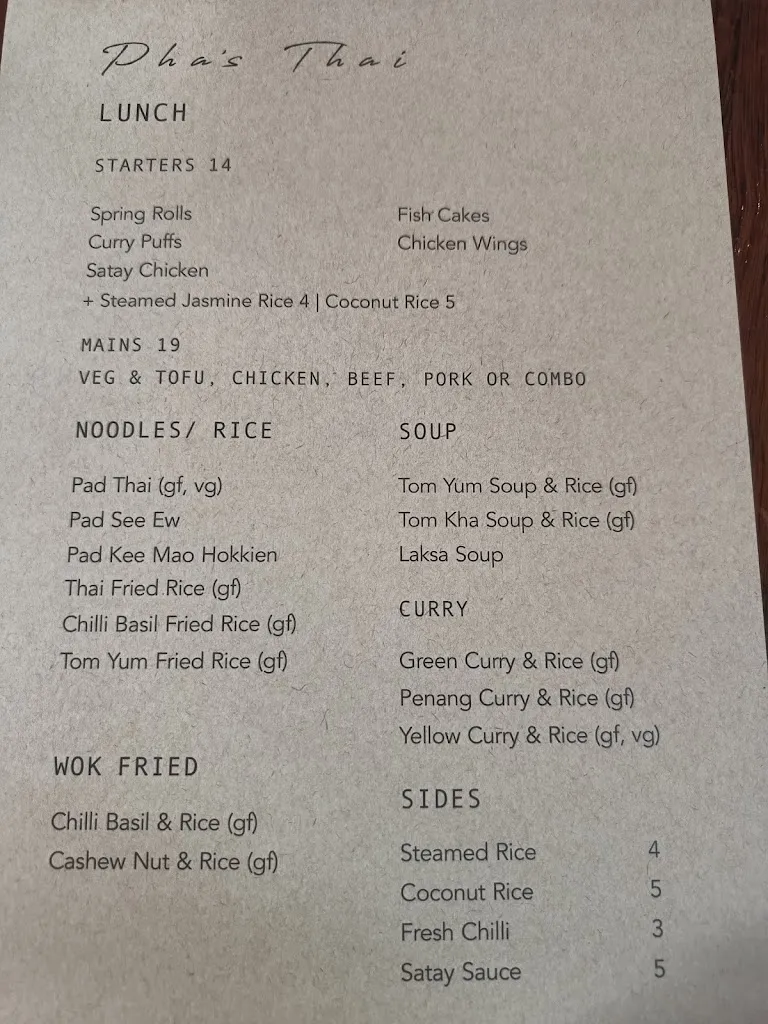 Menu_Pha's Thai_Cooma_image_old_1