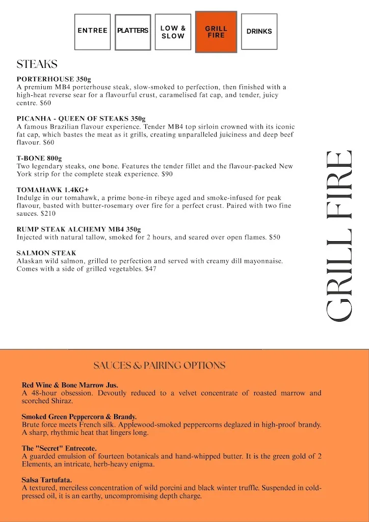 Menu_2ELEMENTS Restaurant Ringwood_Croydon_image_old_2