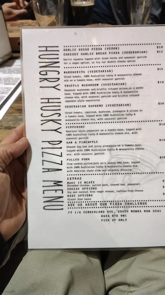 Menu_Husky Brewing_Culburra Beach_image_old_2