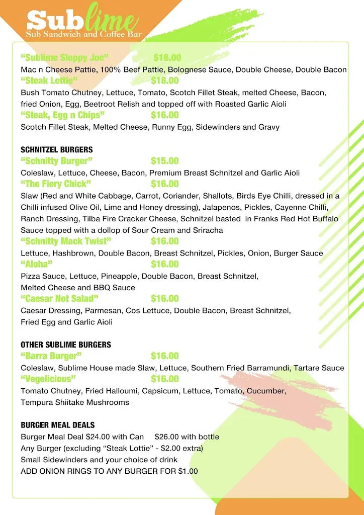 Menu_Sublime Narooma_Dalmeny_image_old_2