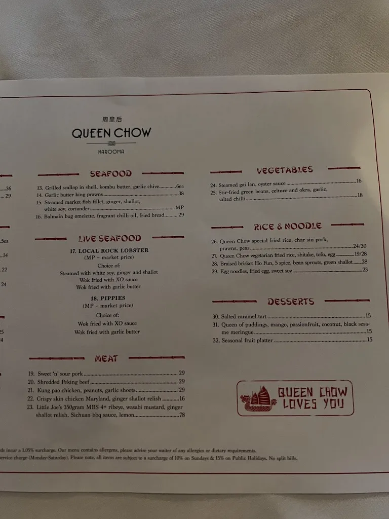 Menu_Queen Chow Narooma_Dalmeny_image_old_3