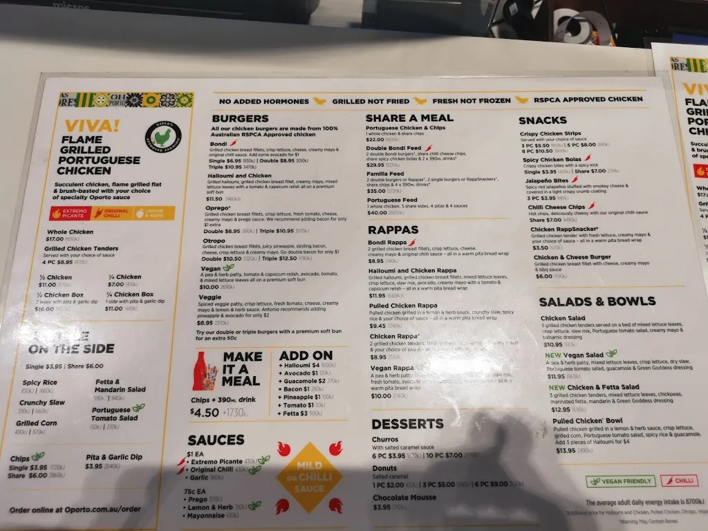 Oporto Plumpton Drive Thru restaurant in Dharruk