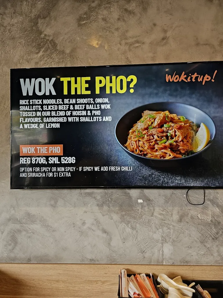 Wokitup kippax restaurant in Aranda